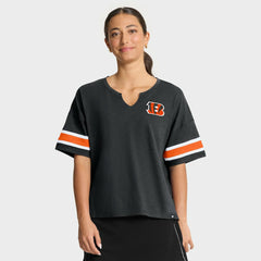 Cincinnati Bengals Women's Redzone Curl Route T-Shirt - Black on sale