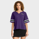 Baltimore Ravens Women's Redzone Curl Route T-Shirt - Purple sale