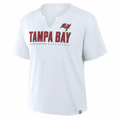 Tampa Bay Buccaneers Women's Redzone Slub Boxy T-Shirt - White cheap