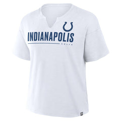 Indianapolis Colts Women's Redzone Slub Boxy T-Shirt - White outlet
