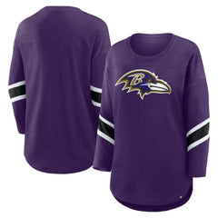 Baltimore Ravens Women's Redzone 3/4-Sleeve T-Shirt - Purple outlet
