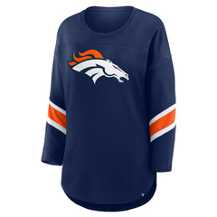 Denver Broncos Women's Redzone 3/4-Sleeve T-Shirt - Navy cheap