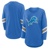 Detroit Lions Women's Redzone 3/4-Sleeve T-Shirt - Blue cheap