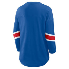 Buffalo Bills Women's Redzone 3/4-Sleeve T-Shirt - Royal on sale