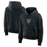 Las Vegas Raiders Women's Eligible Receiver Legacy Pullover Hoodie - Black cheap