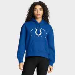 Indianapolis Colts Women's Eligible Receiver Legacy Pullover Hoodie - Royal cheap