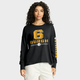Pittsburgh Steelers Women's Hometown Legacy Long Sleeve T-Shirt - Black sale