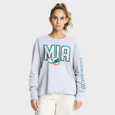 Miami Dolphins Women's Hometown Legacy Long Sleeve T-Shirt - White outlet