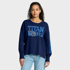 Tennessee Titans Women's Hometown Legacy Long Sleeve T-Shirt - Navy online
