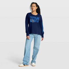 Tennessee Titans Women's Hometown Legacy Long Sleeve T-Shirt - Navy online