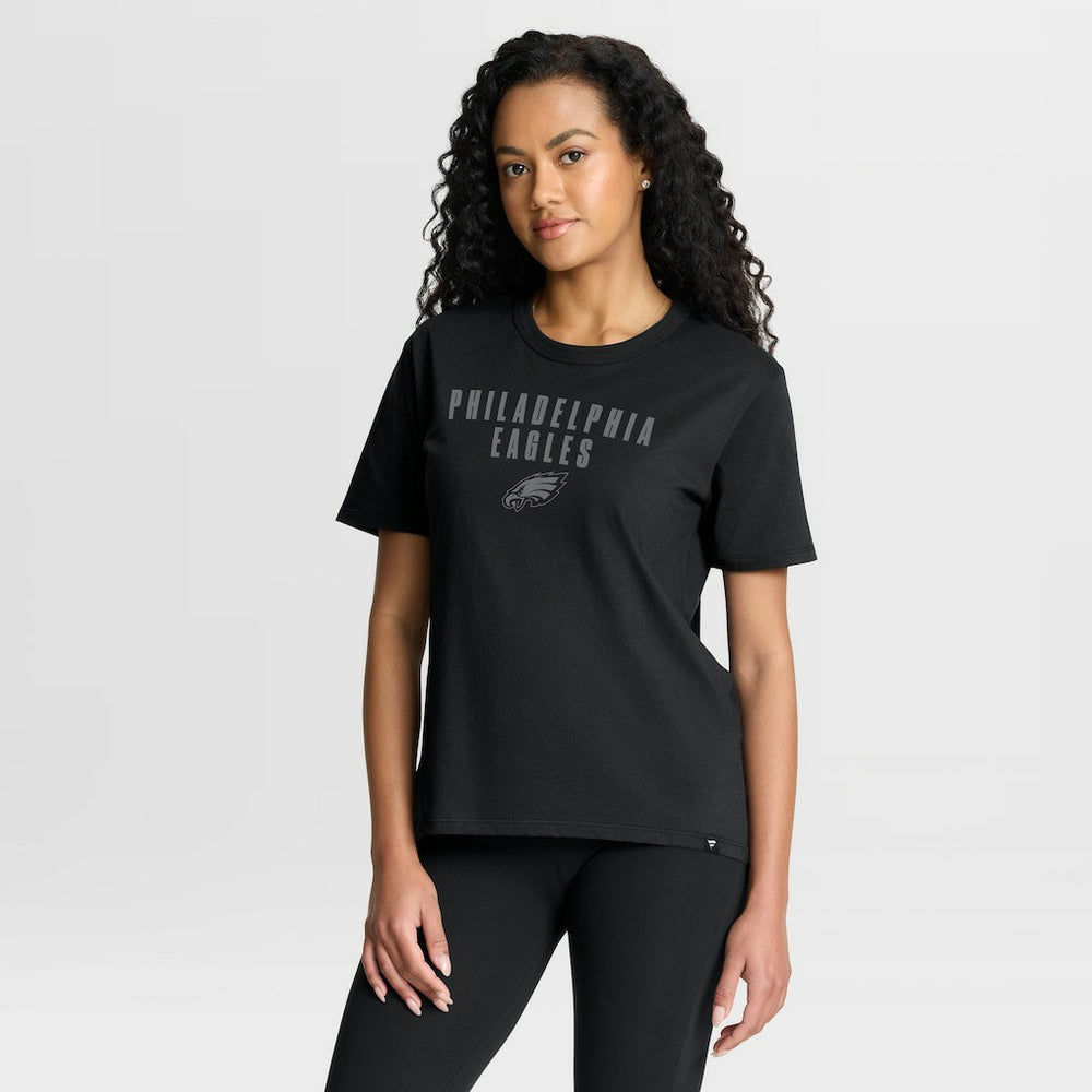 Philadelphia Eagles Women's Blackout Kneel Down Legacy T-Shirt - Black sale