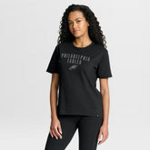 Philadelphia Eagles Women's Blackout Kneel Down Legacy T-Shirt - Black sale