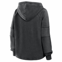 Green Bay Packers Women's Oversized Raglan Gridiron Hoodie - Black cheap