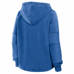 Buffalo Bills Women's Oversized Raglan Gridiron Hoodie - Royal on sale