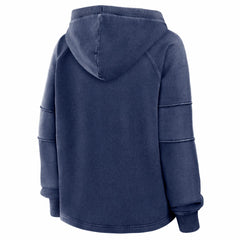 Denver Broncos Women's Oversized Raglan Gridiron Hoodie - Navy online