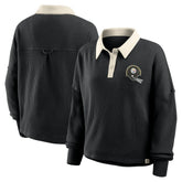 Pittsburgh Steelers Women's Oversized Hometown Premium Thermal Long Sleeve Shirt - Black on sale