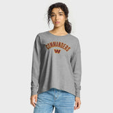Washington Commanders Women's Hometown Legacy Long Sleeve T-Shirt - Heather Gray discount