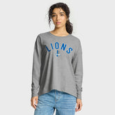 Detroit Lions Women's Hometown Legacy Long Sleeve T-Shirt - Heather Gray on sale