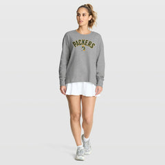 Green Bay Packers Women's Hometown Legacy Long Sleeve T-Shirt - Heather Gray discount