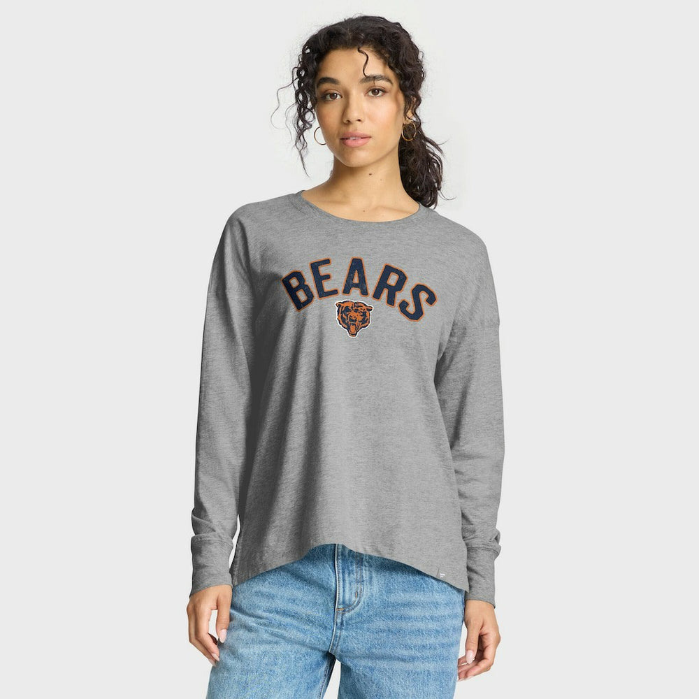 Chicago Bears Women's Hometown Legacy Long Sleeve T-Shirt - Heather Gray cheap