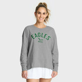 Philadelphia Eagles Women's Hometown Legacy Long Sleeve T-Shirt - Heather Gray discount