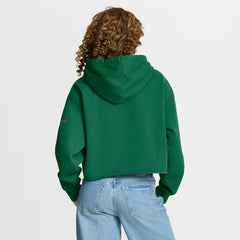 Philadelphia Eagles Women's Oversized Hometown Heritage Cropped Hoodie - Kelly Green on sale