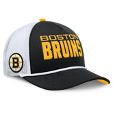 Boston Bruins Fanatics Authentic Pro Rink A-Frame Adjustable Hat Black/White