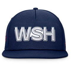 Washington Capitals Fanatics Authentic Pro Rink Team Code Snapback Hat Navy