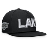Los Angeles Kings Fanatics Authentic Pro Rink Team Code Snapback Hat Black