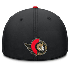 Ottawa Senators Fanatics Authentic Pro Rink Team Code Flex Hat Black/Red