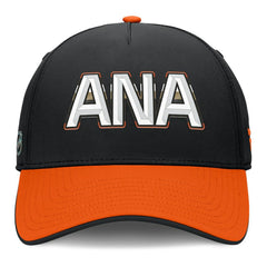 Anaheim Ducks Fanatics Authentic Pro Rink Team Code Flex Hat Black/Orange