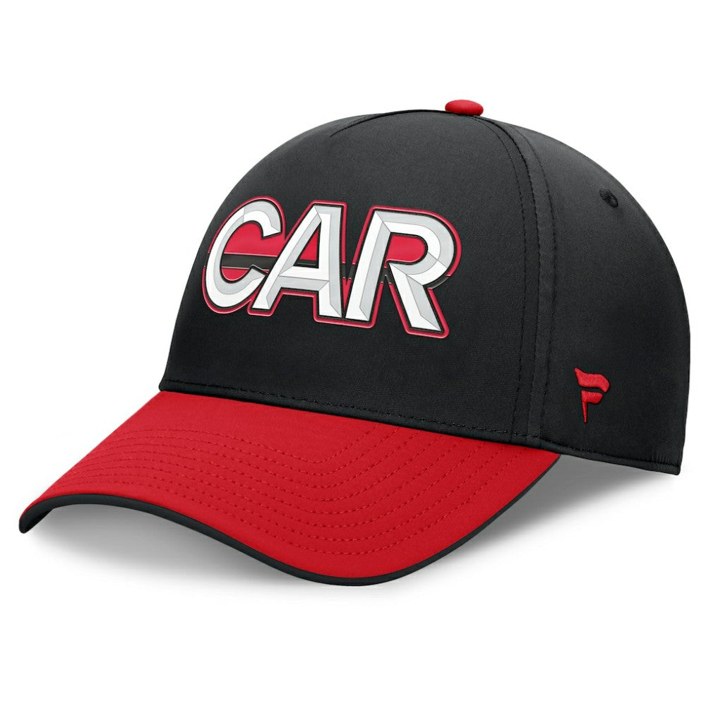 Carolina Hurricanes Fanatics Authentic Pro Rink Team Code Flex Hat Black/Red