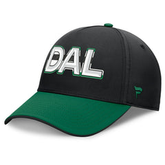 Dallas Stars Fanatics Authentic Pro Rink Team Code Flex Hat Black/Kelly Green