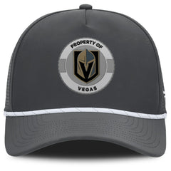 Vegas Golden Knights Fanatics Authentic Pro Rink Adjustable Hat Charcoal