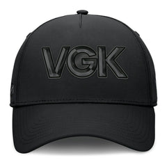 Vegas Golden Knights Fanatics Authentic Pro Road Team Code Flex Hat Black