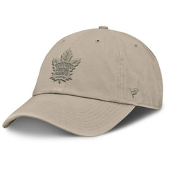 Toronto Maple Leafs Fanatics Authentic Pro Road Adjustable Hat Tan