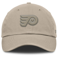 Philadelphia Flyers Fanatics Authentic Pro Road Adjustable Hat Tan