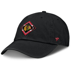 Chicago Blackhawks Fanatics Women's Authentic Pro Rink Adjustable Hat Black