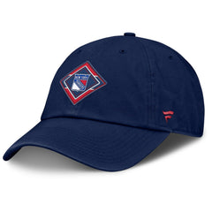 New York Rangers Fanatics Women's Authentic Pro Rink Adjustable Hat Navy