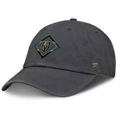 Vegas Golden Knights Fanatics Women's Authentic Pro Rink Adjustable Hat Charcoal