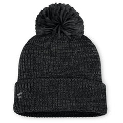 New York Rangers Fanatics Women's Authentic Pro Road Cuffed Knit Hat with Pom Black