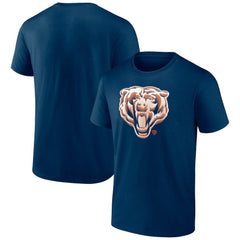 Chicago Bears Chrome Dimension T-Shirt - Navy discount