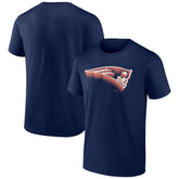 New England Patriots Chrome Dimension T-Shirt - Navy for sale
