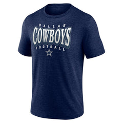 Dallas Cowboys Divided Warp Tri-Blend T-Shirt - Navy on sale