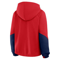 St. Louis Cardinals Women's Oversized Time to Win Pullover Hoodie - Red