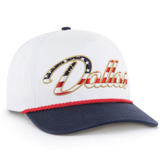Dallas Cowboys '47 Patriotic Overhand Hitch Adjustable Hat - White cheap