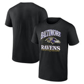 Baltimore Ravens Retro Gridiron T-Shirt - Black for sale