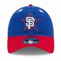 San Francisco Giants 2025 MLB All-Star Game Workout 9TWENTY Adjustable Hat - Blue/Red | New Era
