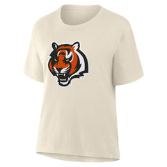 Cincinnati Bengals Women's Dove Legacy T-Shirt - Cream cheap