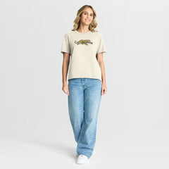 Jacksonville Jaguars Women's Dove Legacy T-Shirt - Cream discount